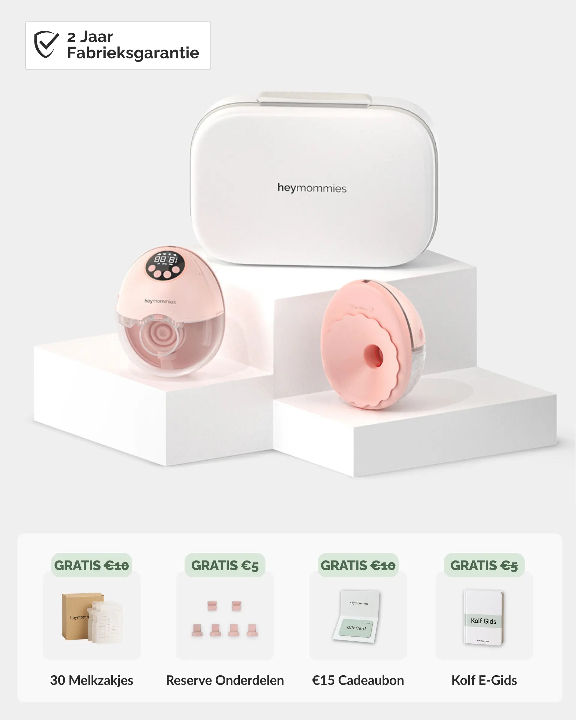 Wearable Breastpump - Heymommies Flow Lite