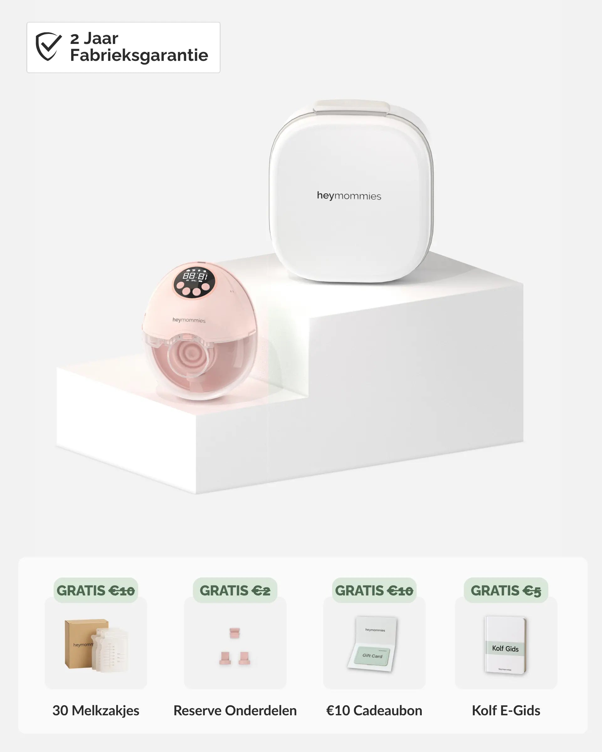 Wearable Breastpump - Heymommies Flow Lite